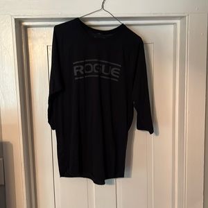 Rogue 3/4 sleeve T-Shirt (Black) (Size L)